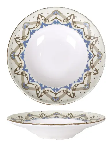 [B982006] Zz26 Plato Pasta Melamina Shamiana 26X5 Cm.