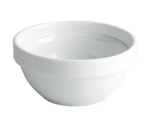 [B2433R] Bol Cereales Apilable Porcelana 13X6 Cm.