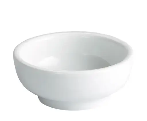[B1484V] Bol Degustacion Nipon Porcelana Blanco 7X3 Cm. / 4 Cl.