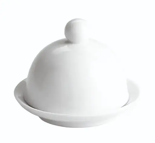 [B809] Mantequillera Porcelana 9X7,5 Cm.