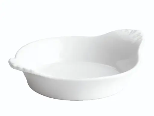 [B2324] Plato Huevo Porcelana 22X17X3,2 Cm.