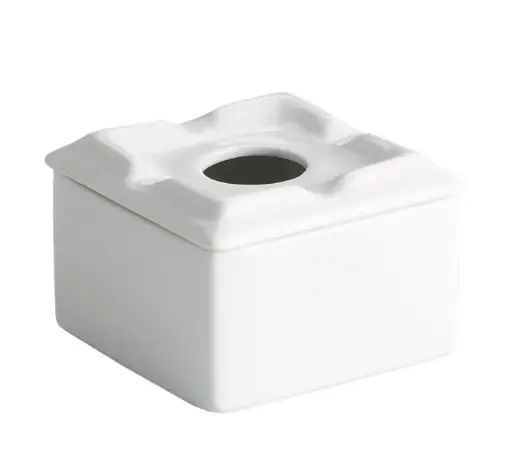 [B1344V] Cenicero Agua Ming Porcelana 7X7X5 Cm.