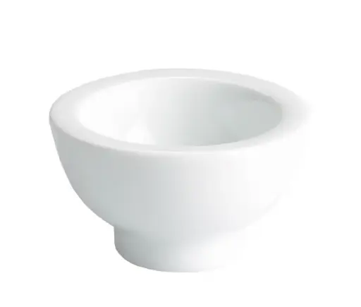 [B1158V] Bol Degustacion C/ Pie Porcelana 6X3,5 Cm. / 2 Cl.