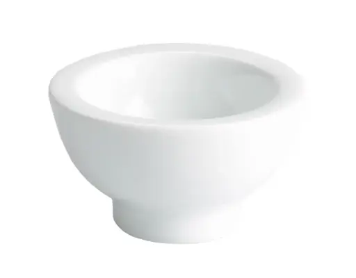 [B1159V] Bol Degustacion C/Pie Porcelana Blanco 7,5X4 Cm.