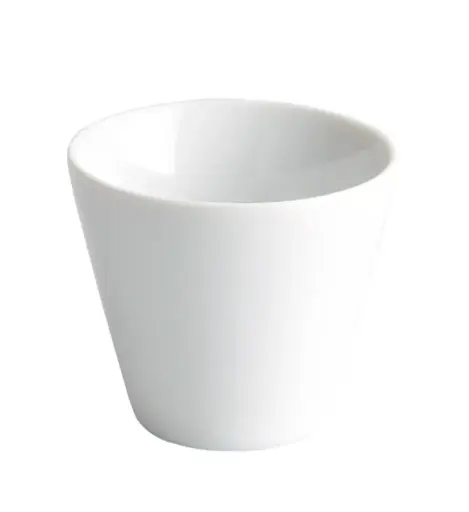 [B1722R] Bol Degustacion Porcelana Blanco 6X4,7 Cm. / 5 Cl.