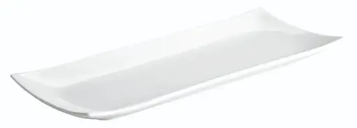 [B2504] Fuente Rectangular Dong Porcelana 27,5X14X2,5 Cm.