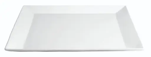 [B1156] Plato Postre Ming Porcelana 19X19X2 Cm.