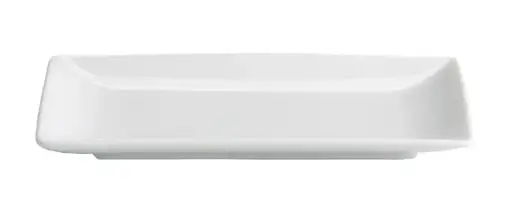 [B1638V] Fuente Rectangular Ming Porcelana Blanca 16,5X9,5X1,5 Cm.
