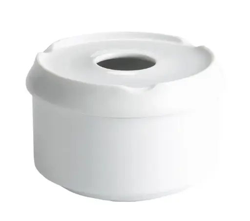 [B1120V] Cenicero Agua Redondo Porcelana 11X7,5 Cm.