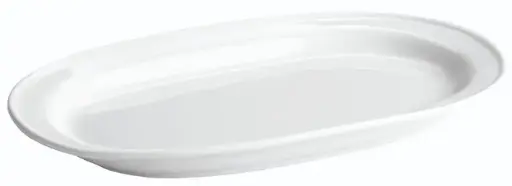 [B2321] Fuente Oval Porcelana 34X21X3 Cm.