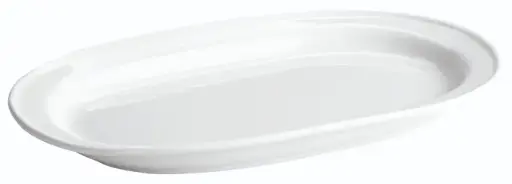 [B2322] Fuente Oval Porcelana 29X18X2,5 Cm.