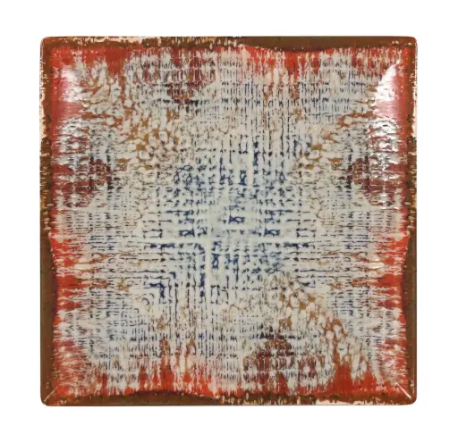 [B758300C] Zz26 Plato Llano Ming Iii Charro 25,5X25,5 Cm.