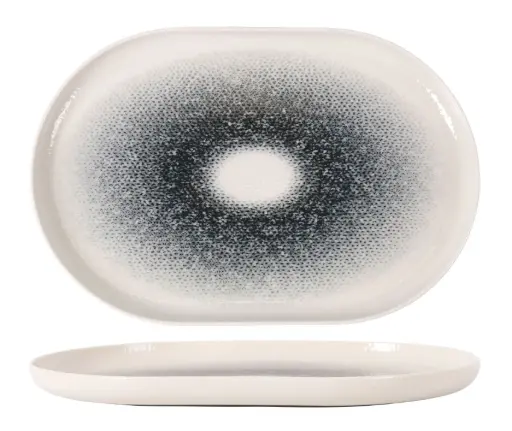 [B758329F] Fuente Oval Mademoiselle Nordik 30X20 Cm.