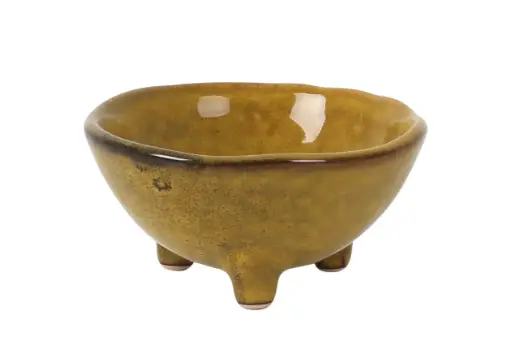 [B492001A] Bowl Serton Mostaza 8.5X4.5 Cm.