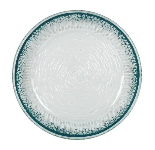[P605108] Plato Guajiro Turquesa 19X2,5 Cm.         