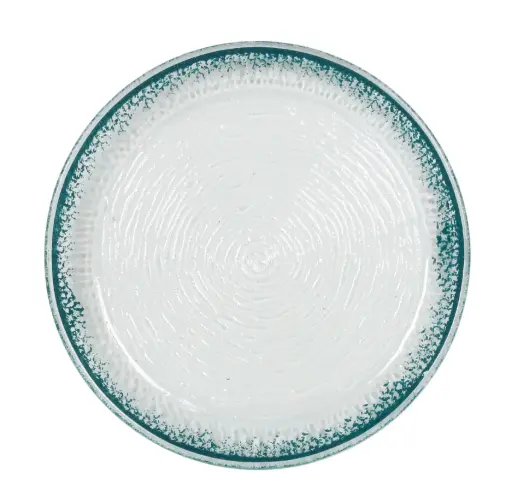 [P605107] Plato Guajiro Turquesa 24X2,5 Cm.     