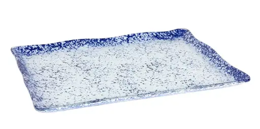 [P605023B] Zz26 Fuente Ming Cobalto 30X23 Cm.