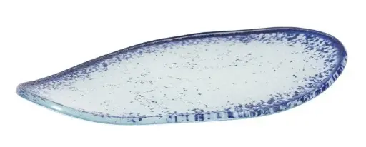 [P605104B] Zz26 Fuente Degustacion Cobalto 14X21X1,5 Cm.      