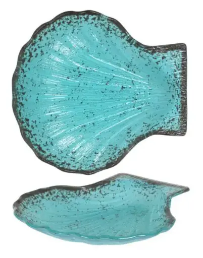 [P605097C] Zz26 Fuente Vieira Turquesa 18X17X2 Cm.          