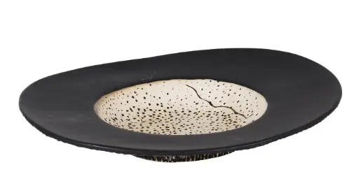 [P997026] Plato Oval Teide 30X25X5.5 Cm.