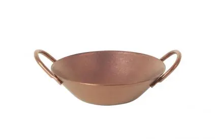 [P1501013B] Cazuela Degustacion Vintage Cobre Con Asas 7.5X2 Cm.