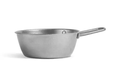 [P266021] Zz26 Bol Vintage Inox. Con Asa 13 Cm.