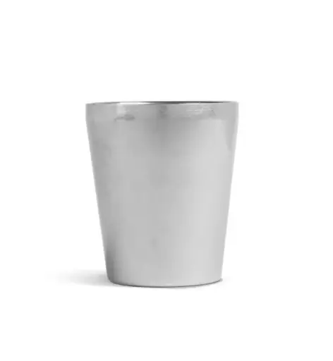 [P266019] Vaso Inox. Vintage 8,3X9,7 Cm. 