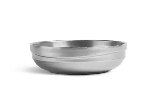 [P266016] Bol Vintage Inox. 14X4 Cm.