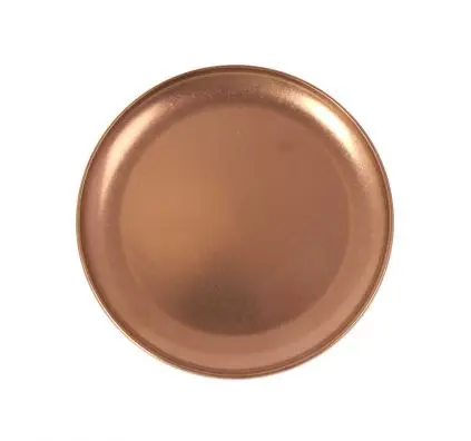 [P266003B] Plato Postre Vintage Cobre 20 Cm.