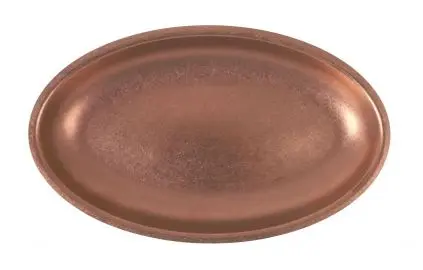 [P1501006B] Fuente Oval Vintage Cobre 30X18.5X2.5 Cm.
