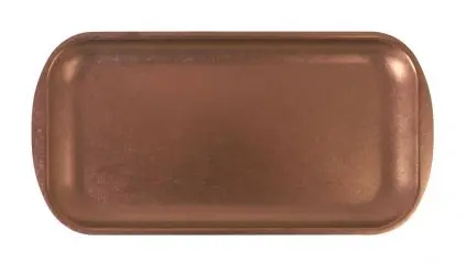 [P1501001B] Fuente Rectangular Vintage Cobre 33.5X17X1.5 Cm.