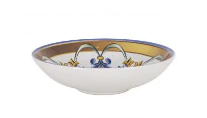 [B758031Y1] Plato Hondo Stonware Infinity Bizancio 19,5X5,3 Cm.