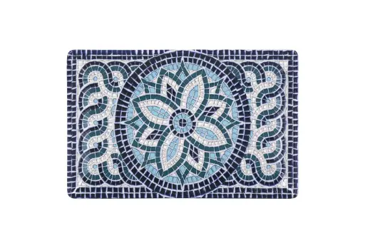 [B758007Y2-1] Fuente Ming Ii Stonware Mayolica 13X20X2 Cm.
