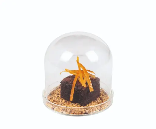 [B803041] Campana Degustacion C/Plato Borosilicato 8X8 Cm.
