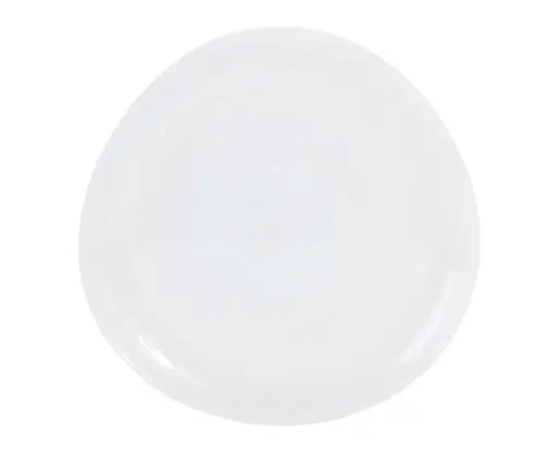 [B858010] Plato Triangular Alabastro Pasiego 30X2 Cm.