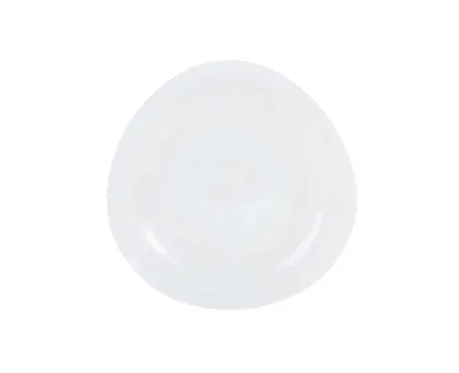 [B858013] Zz26 Plato Alabastro Pasiego Vidrio 18X2 Cm.
