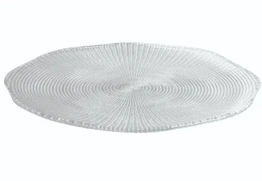 [B3195] Plato Presentacion Eternity Vidrio 31 Cm.