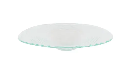 [B605015] Ensaladera Oval Guilin Vidrio Natural Clear 27X18X4 Cm.