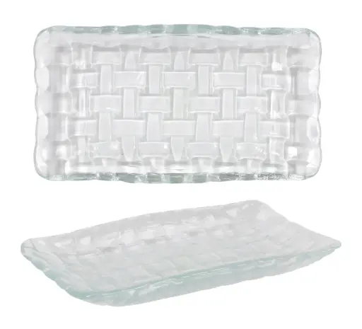 [B858018] Zz26 Fuente Rectangular Tibet 16X9 Cm.