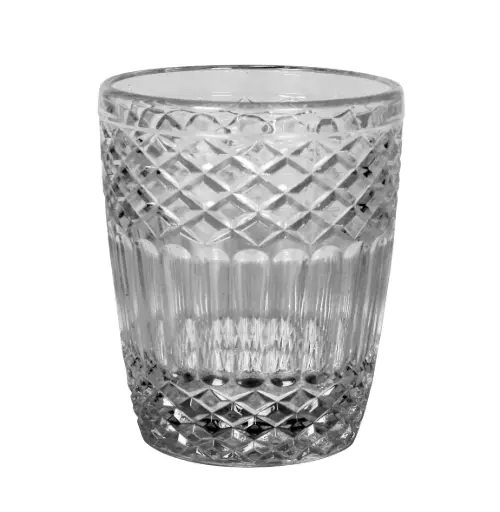 [V832005D] Vaso Venecia Bajo Gris 29 Cl.