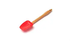 [5161] Cuchara Silicona Roja
