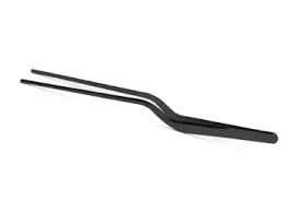 [8682] Pinza Chef Curva Negra  20 Cm.