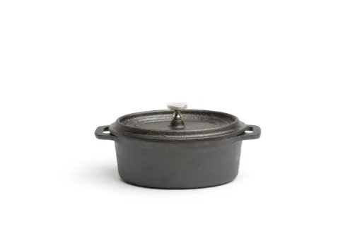 [7506] Mini Olla Oval 12,5X9,5Cm