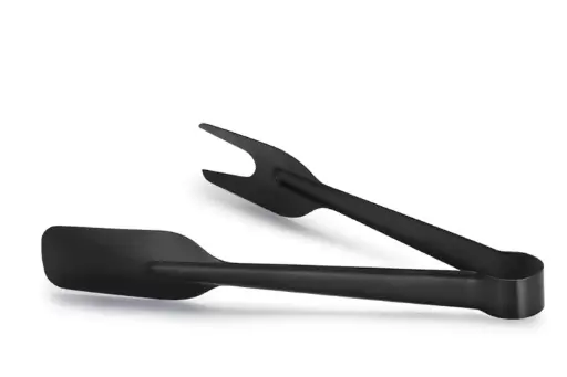 [6776] Pinza Buffet Ensalada Negra Luxe 24 Cm.