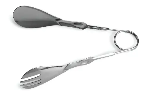 [5654] Pinza Buffet Ensalada Con Muelle Inox. 24 Cm.