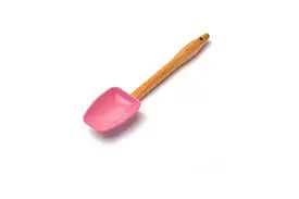 [5163] Cuchara Silicona Rosa