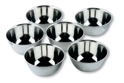 [14012] Bol Inox. 12 Cm. 6 Unid.