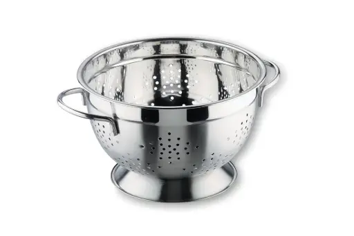 [14122] Escurridor Con Base Inox. 22 Cm.     