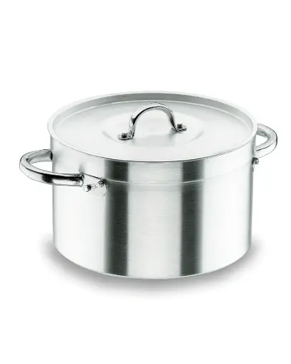 [20037] Cacerola Alta Aluminio C/Tapa 36 Cm.   