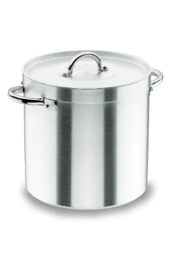 [20140] Marmita Chef Aluminio C/Tapa 40 Cm.